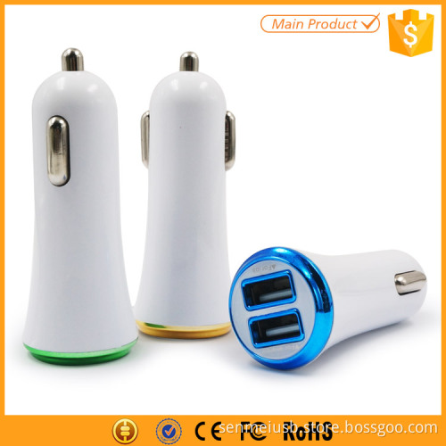 5V2.1A Led Electronic Innovative Car Charger for Phone